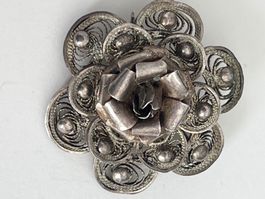 Brosche Silber 950, Vintage