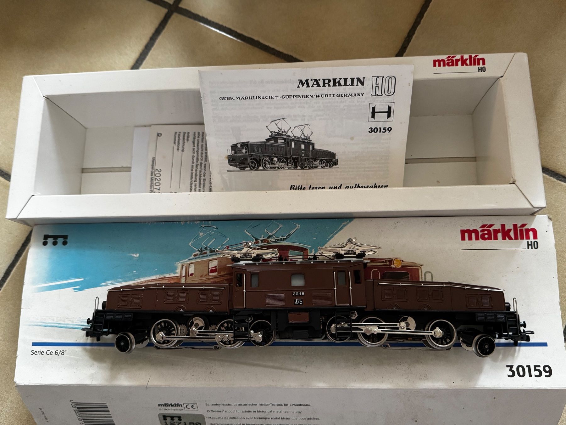 Märklin Modelleisenbahnen: Deux Ce 6/8  Marklin 3015 et 30159 AC – Gebraucht aus Genève von den_8z8h 9