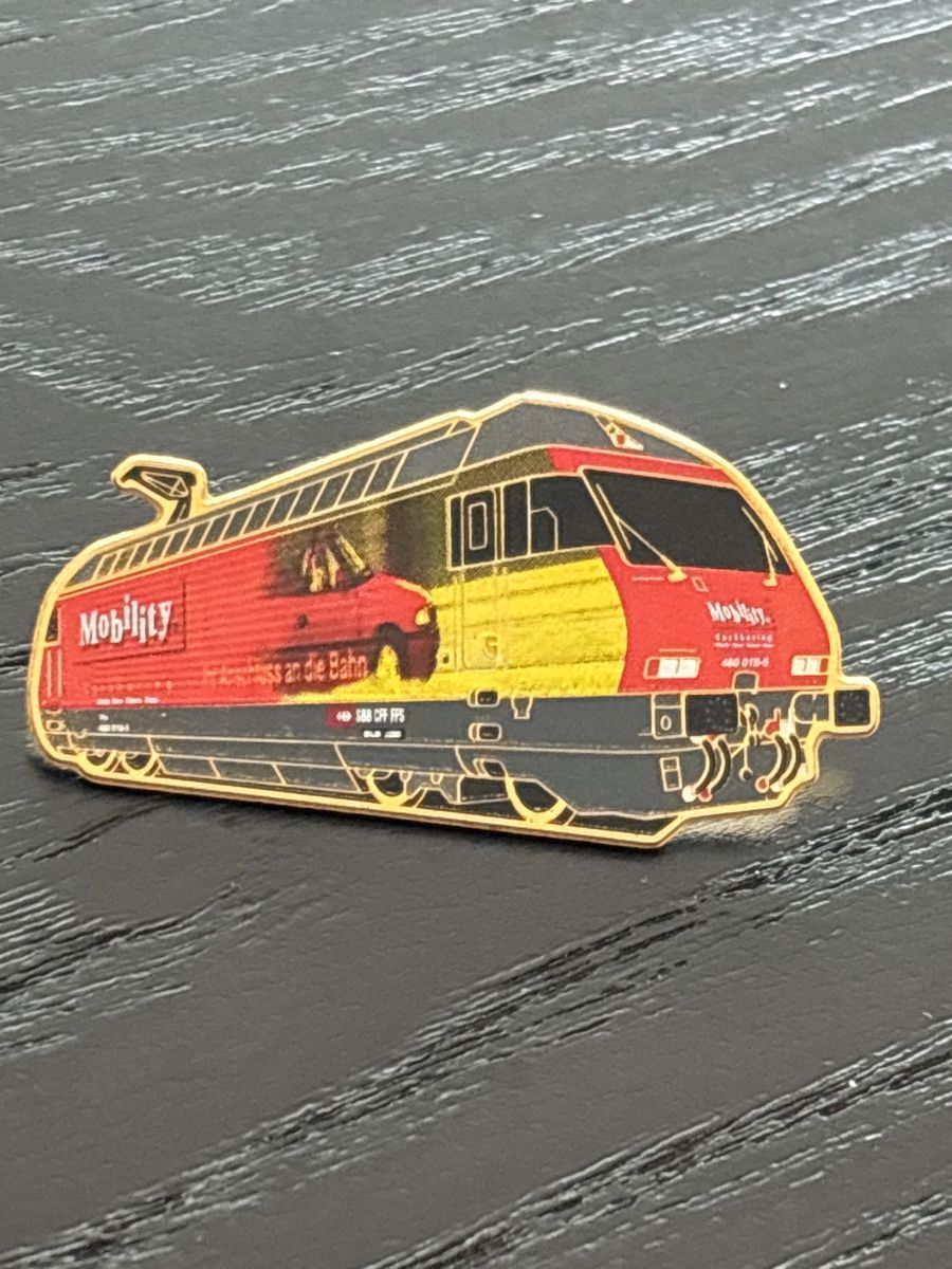 SBB/CFF/FFS Plaketten & Abzeichen: Re 460 Schmid Müller 250 Stück – Gebraucht aus Uetendorf von hoisle