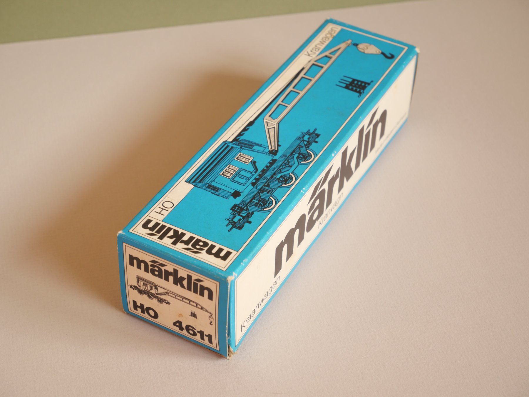 Märklin Modellini di ferrovie: Märklin - Kranwagen – Usato da Grimisuat venduto da Valmonmusic 1