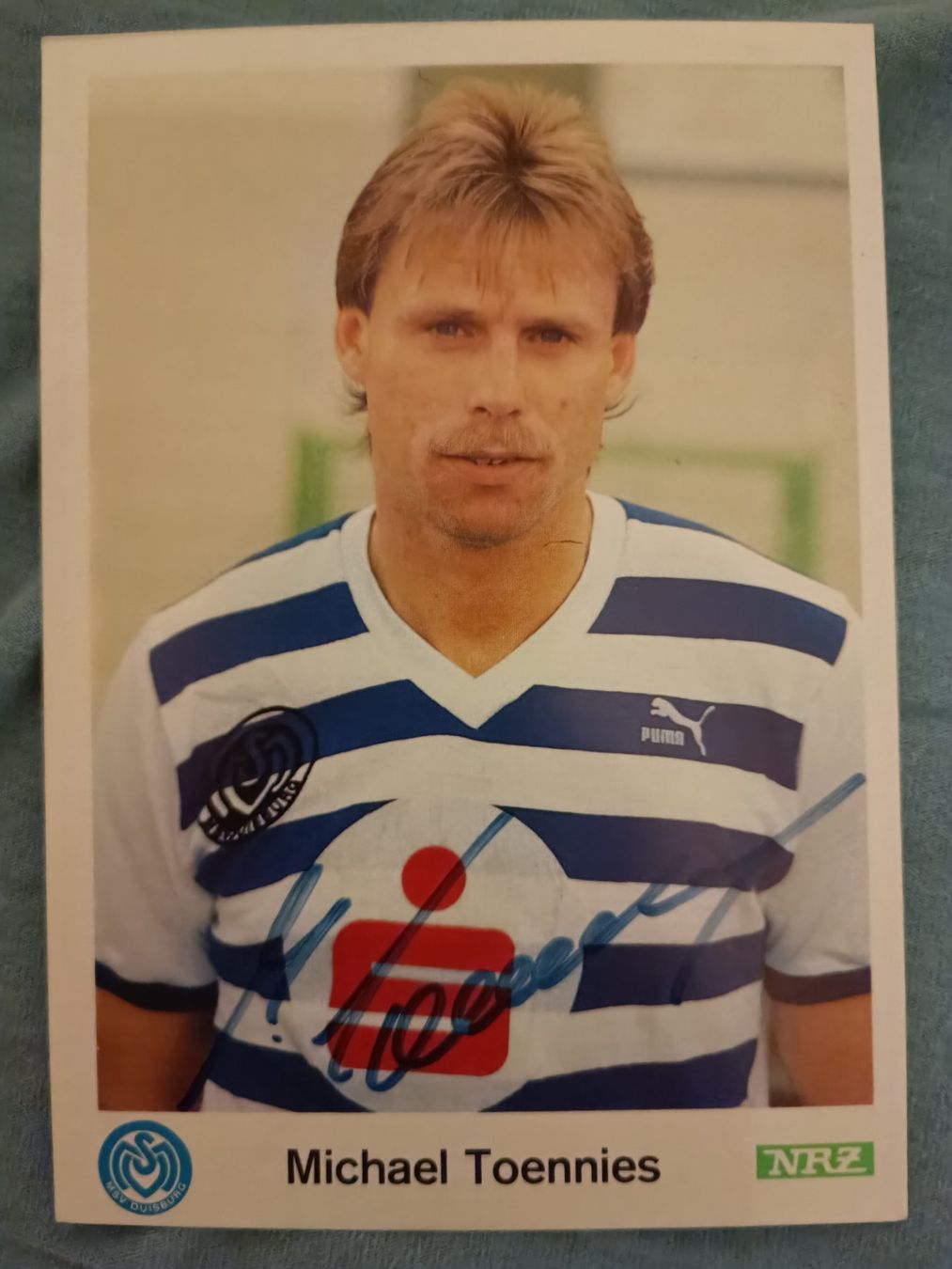 Autografi: Michael Tönnies - handsigniert – Usato da Menziken venduto da Artographs