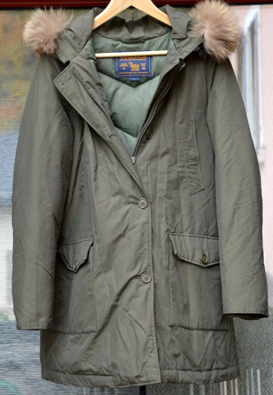 Woolrich Jacken: Woolrich Winterjacke / veste d'hiver L – Gebraucht aus Collonges von arashee