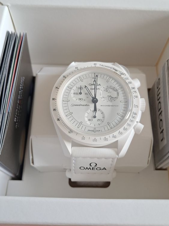 Swatch Orologi: Swatch x Omega Moonswatch Mission to the Moonphase Full Moon – Nuovo e nell'imballaggio originale da Niederhasli venduto da zvb_fgn2 3