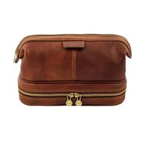 Kulturtasche Leder Ermes
