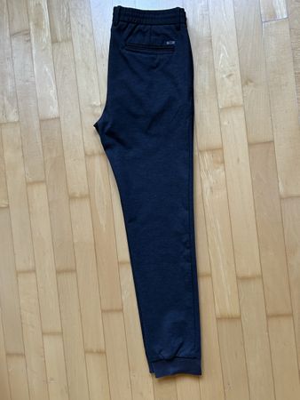 Herren Hose Finshley & Harding, schwarz, Gr. 33-34