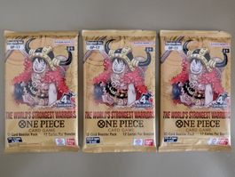 One Piece 3x Booster Pack OP17 Englisch