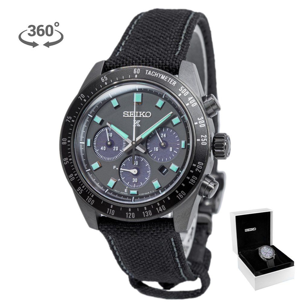 Seiko Orologi: Seiko SSC923P1 Prospex Speedtimer Night Vision Quartz Solar – Nuovo e nell'imballaggio originale da Schindellegi venduto da harveystore