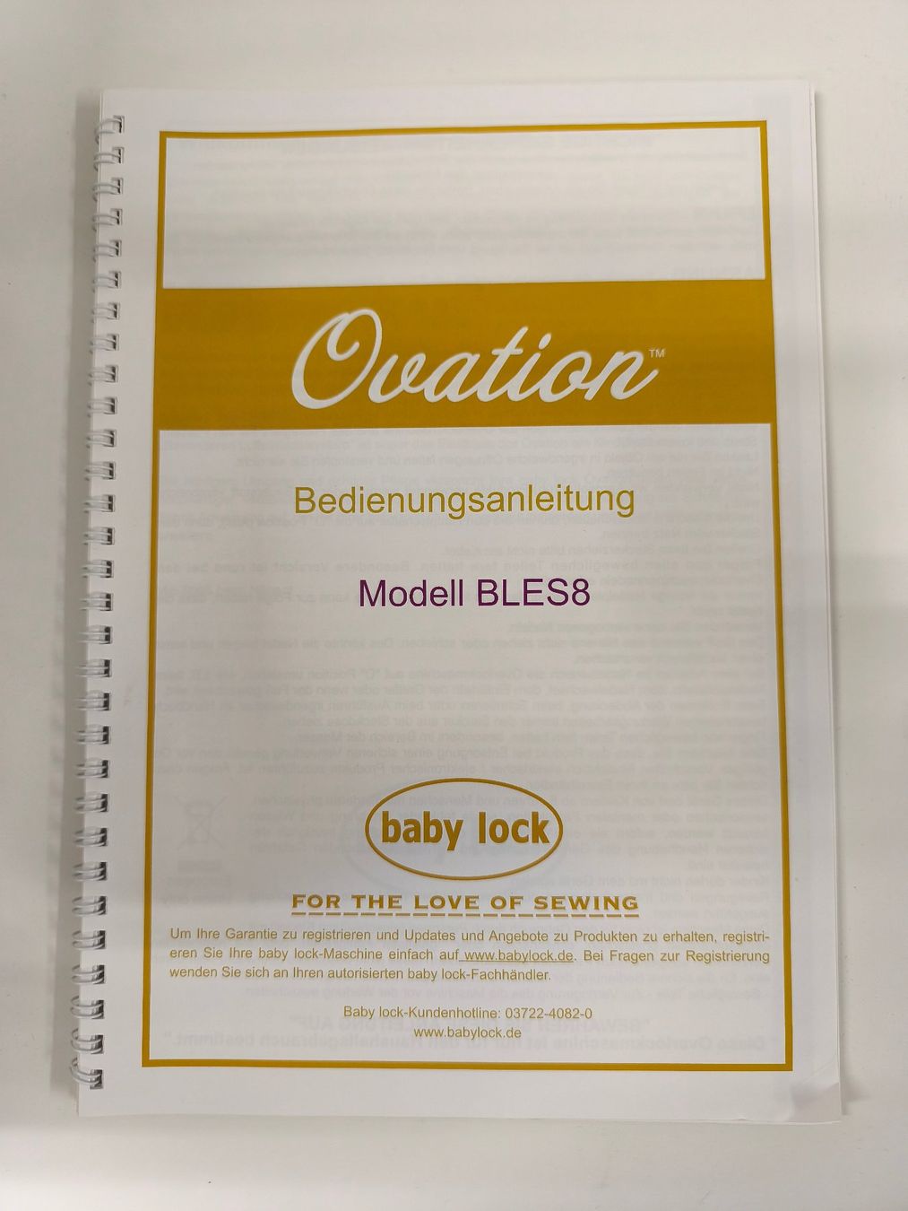 Macchine da cucire: Babylock Ovation, Overlock- und Coverlockmachine – Usato da Bettwiesen venduto da brisan 3