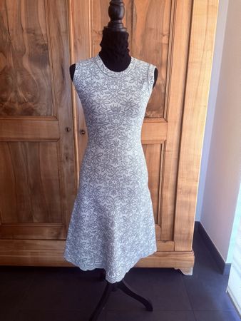 Robe Alaïa Jacquard T-36 Fabriquée en Italie