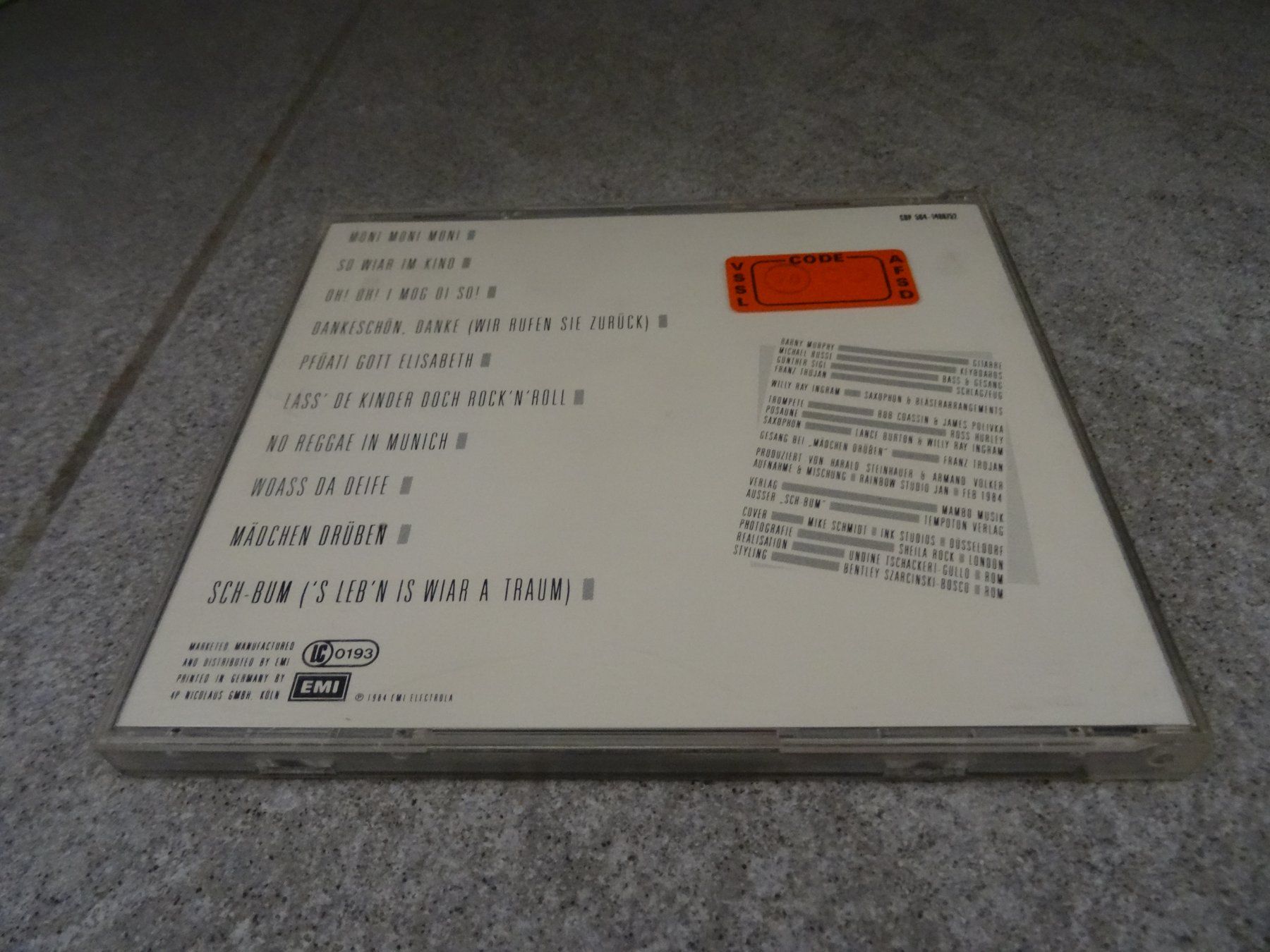 CD: Spider Murphy Gang - Scharf wia Peperoni CD – Usato da Olten venduto da Disc-Ausverkauf 1