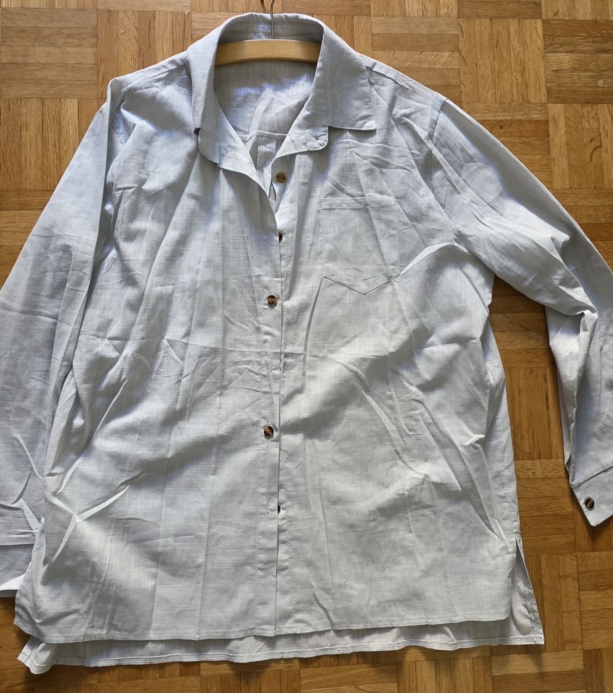 Camicette: Chemise gris chiné taille L – Usato da Yverdon-les-Bains venduto da van_dq65 2