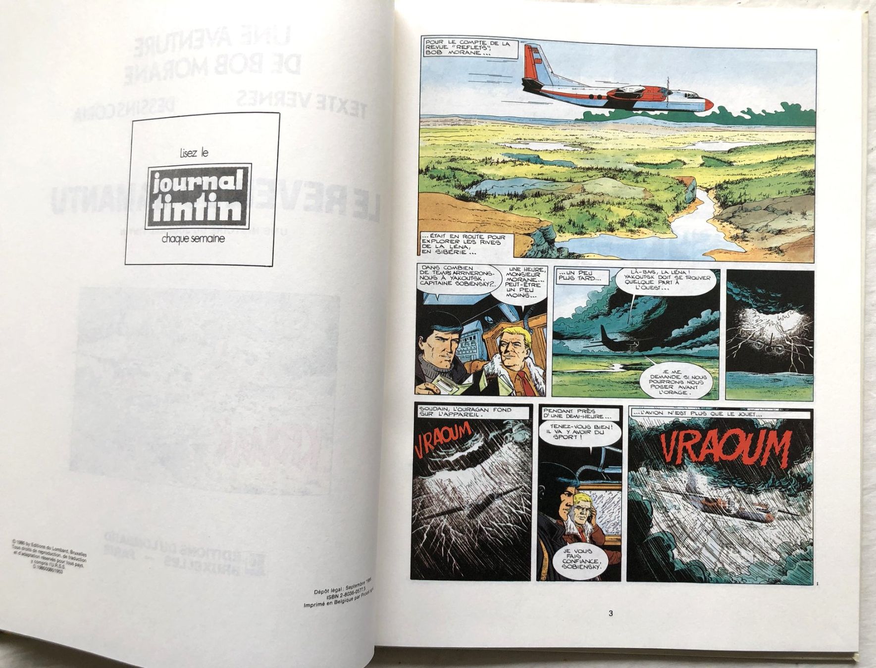Fumetti: BOB MORANE - LE REVEIL DU MAMANTU - EO – Usato da Schaffhausen venduto da durruti 2