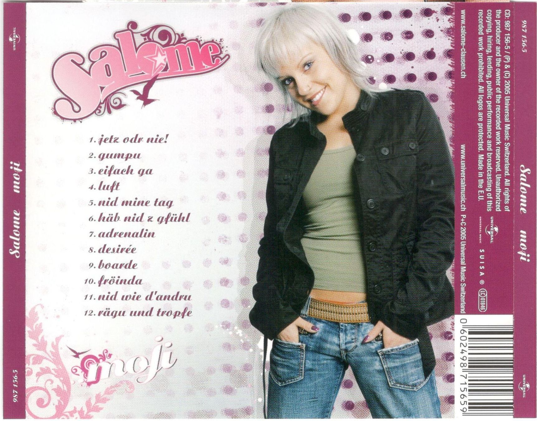 CD: CD Salome ...moji – Usato da St. Margarethen TG venduto da Smiley-Face 1