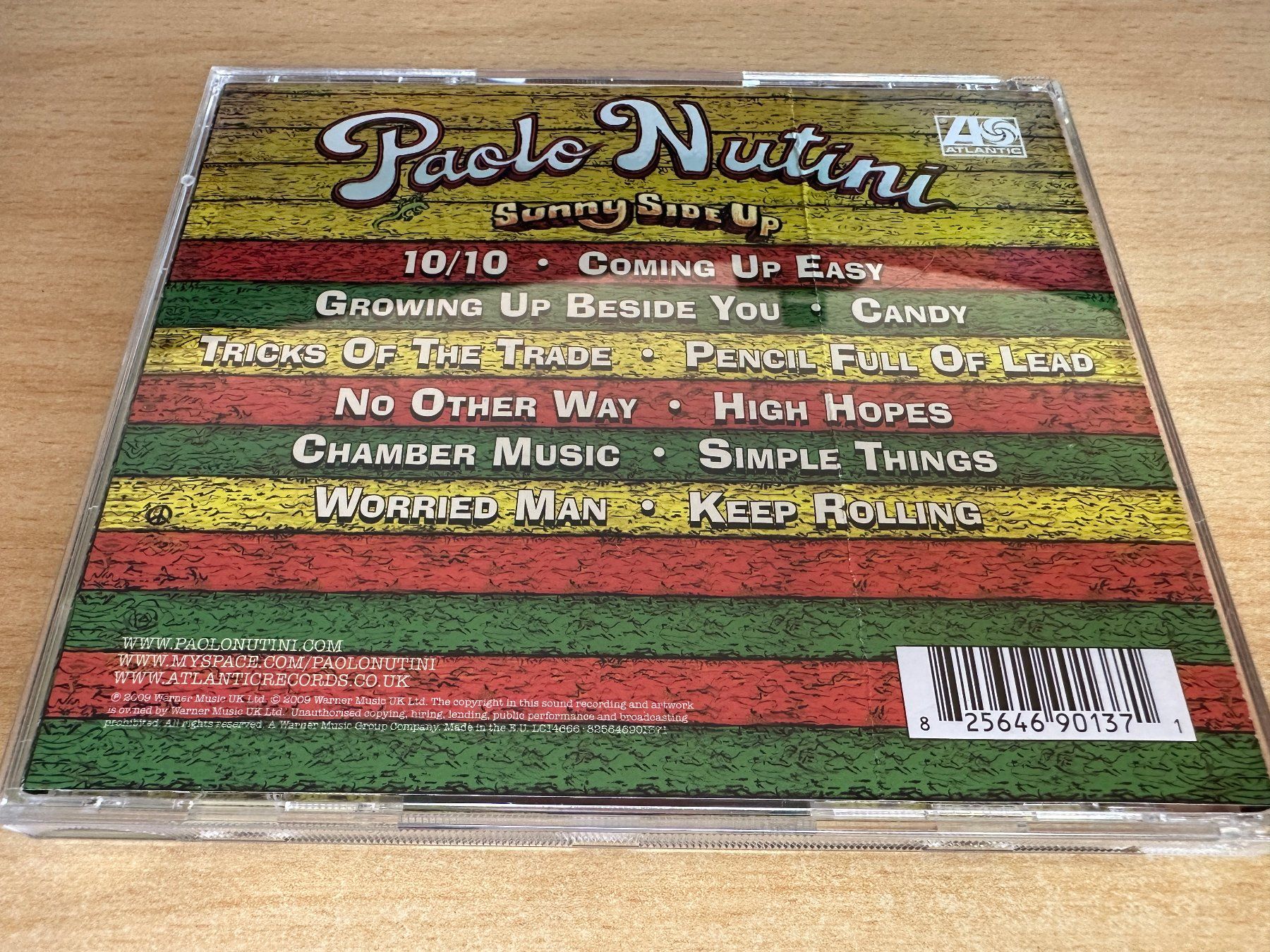 CD: Paolo Nutini – Sunny Side Up – Usato da Rikon im Tösstal venduto da Alpenmutz 1