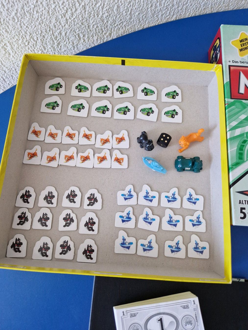 Hasbro Spiele: Monopoly junior, Brettspiel ab 5 Jahre – Gebraucht aus Münchenbuchsee von Aare22 5