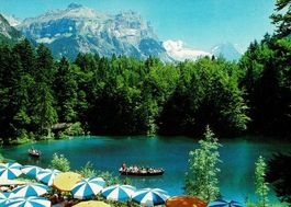 Ansichtskarte Blausee mit Doldenhorn