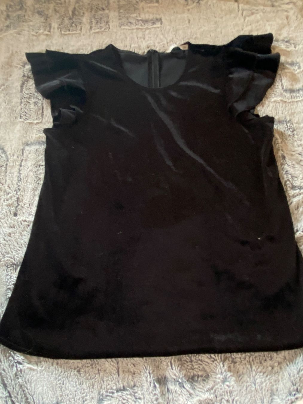 Only Top: Top ONLY 38 black velvet – Usato da Epalinges venduto da madeleine05 1