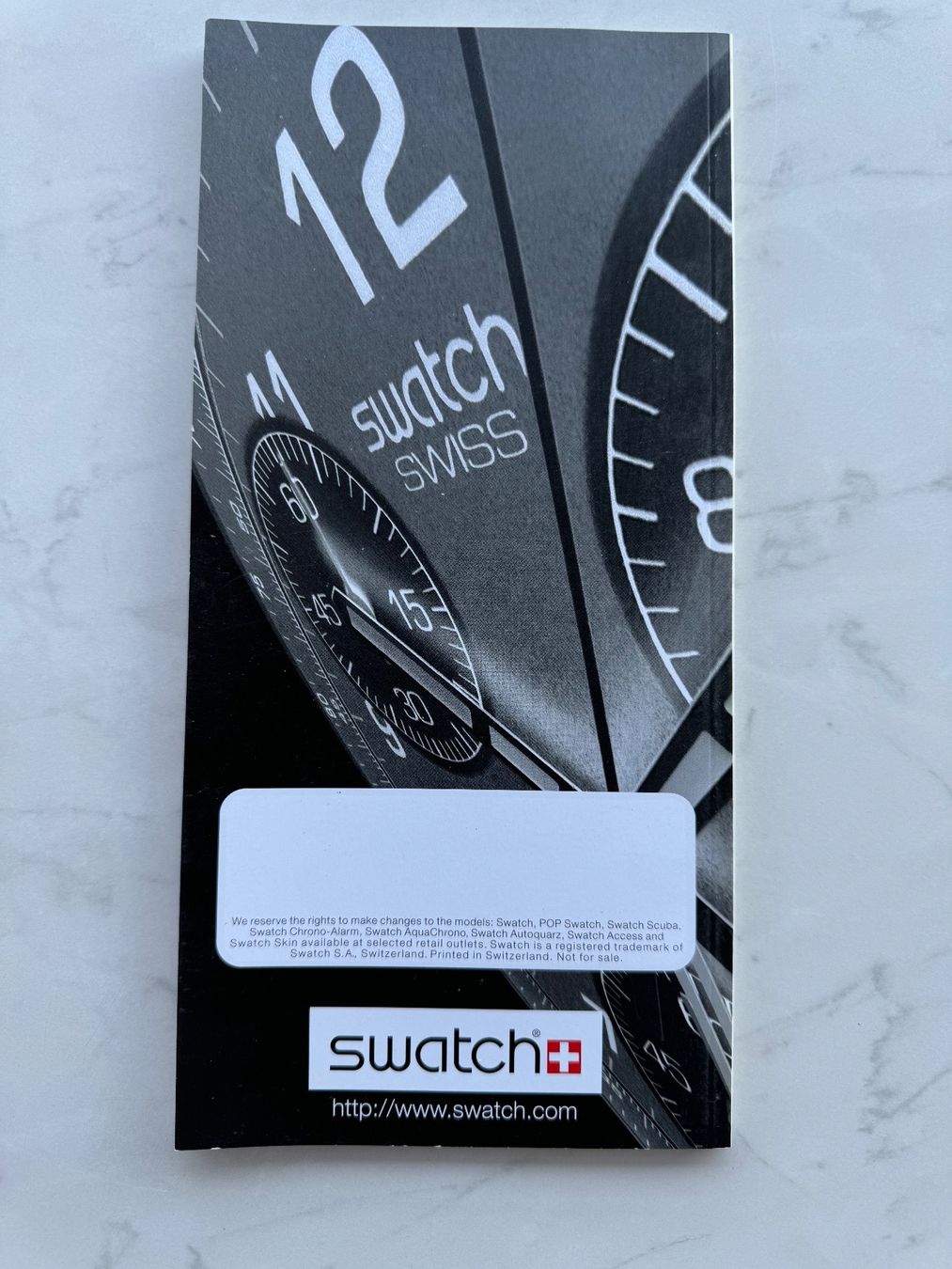 Swatch Dokumente: THE BOOK 1998 FALL/WINTER *Collection 1998 – Neu (gemäss Beschreibung) aus Schaffhausen von vasco016 1