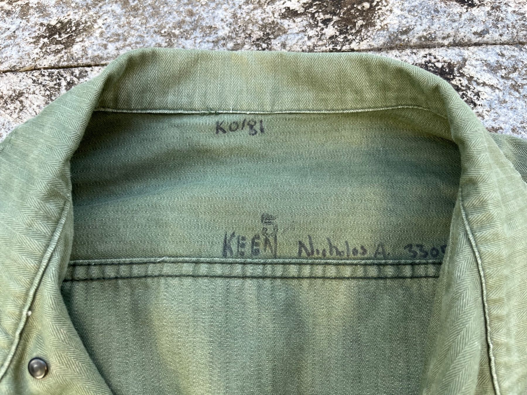 US Army Uniformen: HBT Jacke WW2 – Gebraucht aus Bottmingen von Puffsack 2