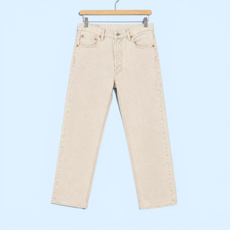 LEVI'S 501 Jeans – Beige – W30 L32 – Made in U.S.A