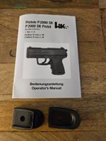Manual Pistole HK P2000 SK Schiessen Armee Militär Waffe