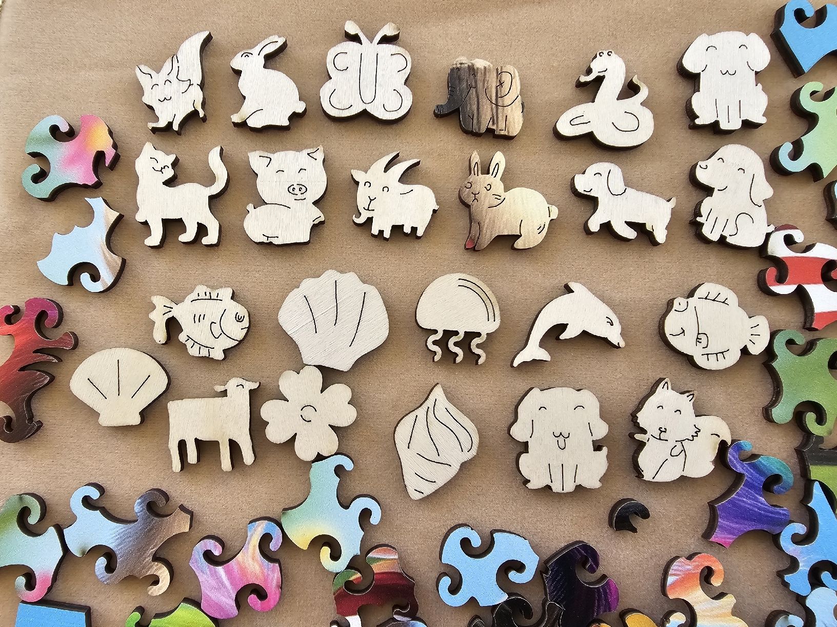 Puzzle: Lustiges Holzpuzzle Grösse A2 – Nuovo (secondo la descrizione) da Bütschwil venduto da Taranabo 2
