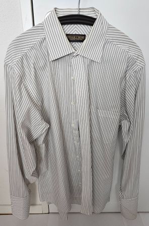 Donald J. Trump Signature Collection Hemd,Gr.16.5, gestreift