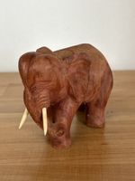 Figur aus Holz Elefant