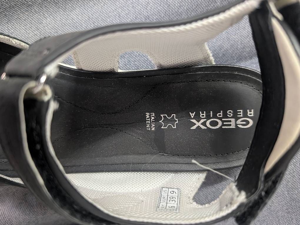 Geox Scarpe da donna: Sandale Geox cuir noir T.39 – Nuovo (secondo la descrizione) da Le Vaud venduto da din_2fj7