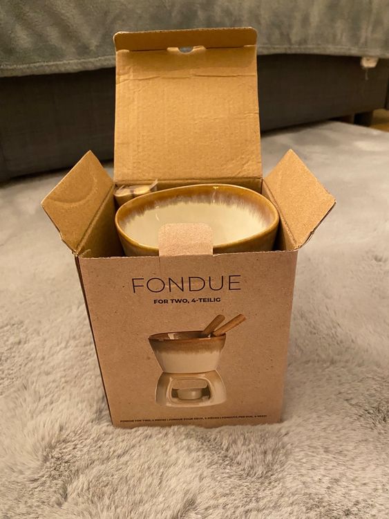 Neues Fondue-Set for two zu verkaufen 1