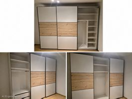 Schwebetürenschrank 280cm breit