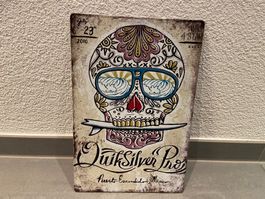 Totenkopf MEXICO Design Vintage Tafel NEU ! SCHILD! Top /NEU