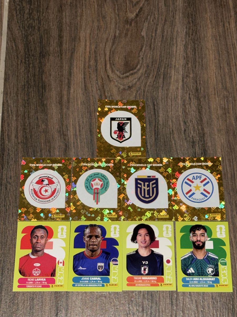 Panini Carte collezionabili: Panini Sticker WM 2026 9 Stück – Nuovo (secondo la descrizione) da Zofingen venduto da Kev_879h