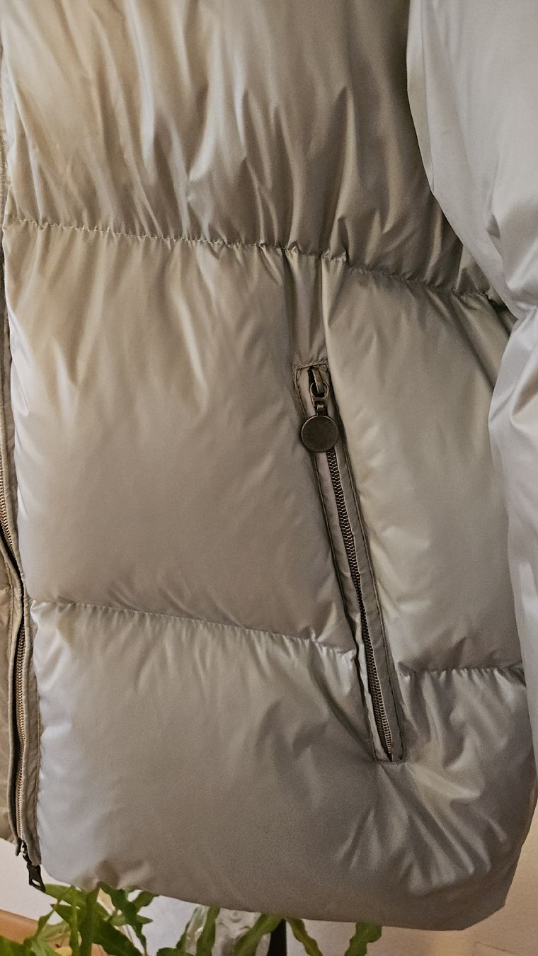 Giacche: Warme Blaumax Daunenjacke Oversize silber – Usato da Zürich venduto da LK0138 6