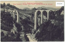 Bodensee-Toggenburg-Bahn - Sitter-Viadukt b. Bruggen