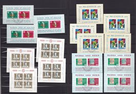 CH Briefmarkenalbum, viele Blocks