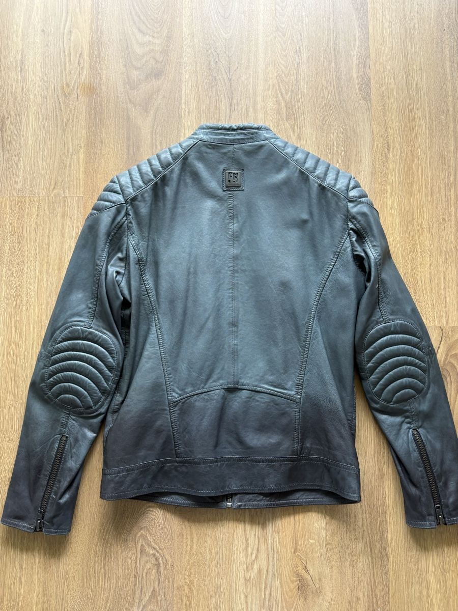 Giacche: Freaky Nation Lederjacke grau M – Nuovo (secondo la descrizione) da Zürich venduto da nh90 1