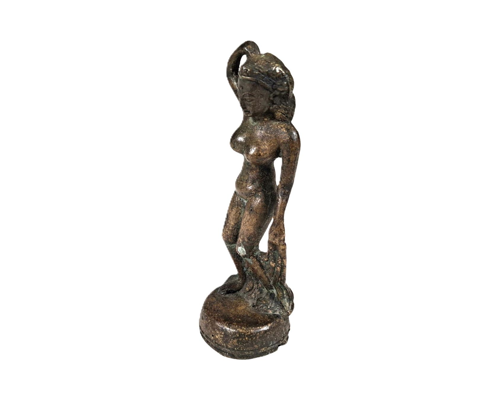 Skulpturen & Statuen: Patinierte Bronzestatuette – Gebraucht aus Wil SG von Restwert_Wil 2
