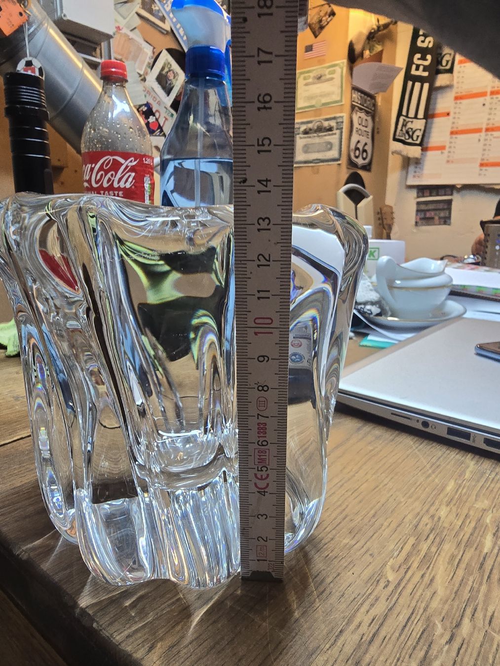 Vasi & Recipienti: Glas Vase Blumenform Massiv (D1) – Usato da Rorschach venduto da TimelessTrading 2