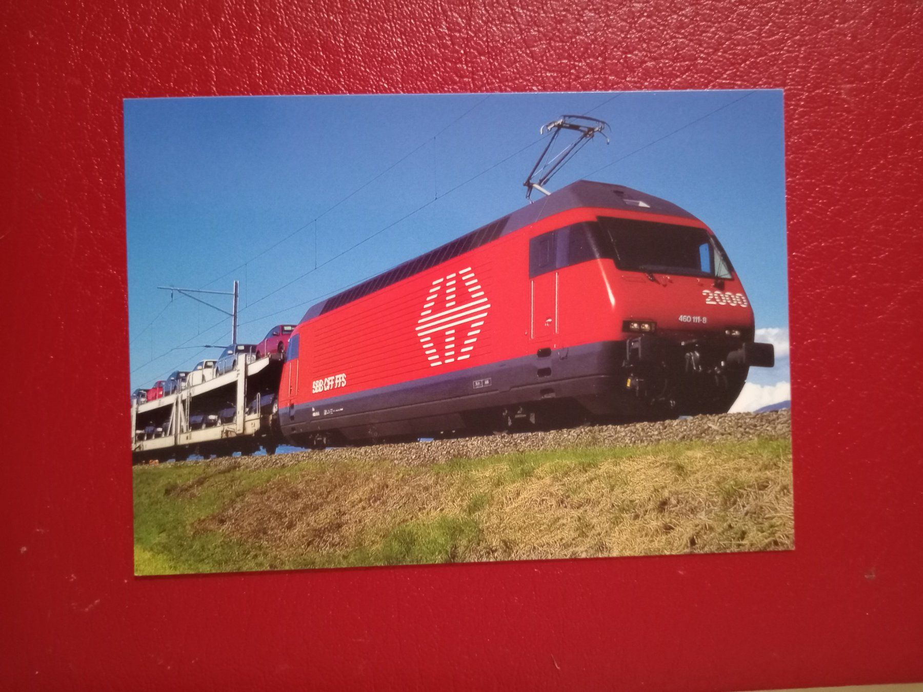 Cartoline postali: AK Bahn SBB Re 460 111-8 Autozug – Usato da Küttigen venduto da Melisch1000