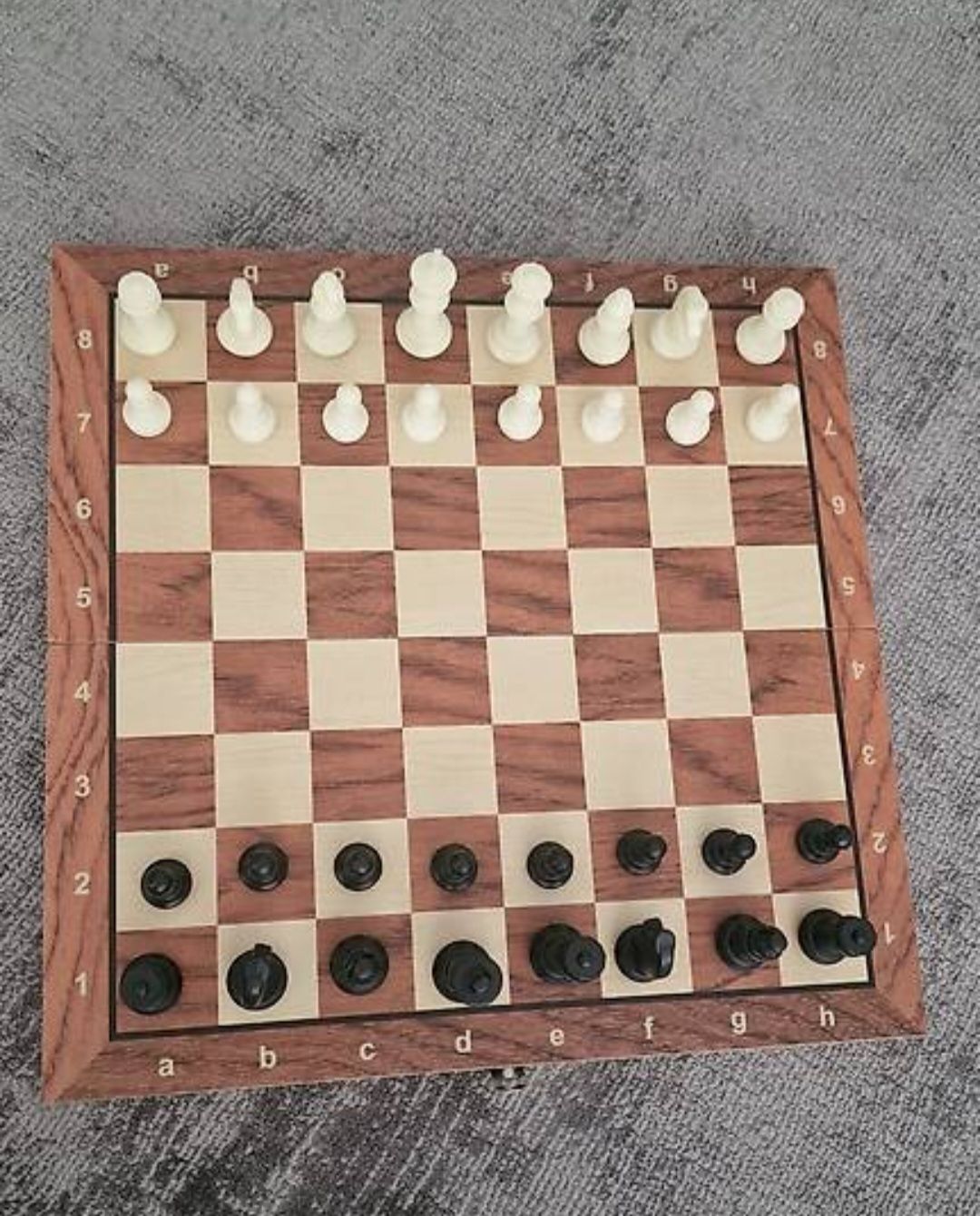 Giochi: Magnetisches Schachset Holz 24x24 cm – Nuovo e nell'imballaggio originale da Marbach SG venduto da Khan66 1