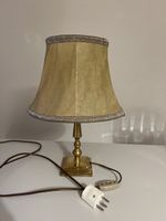 Messing Nachttischlampe Vintage Dekolampe Tischleuchte