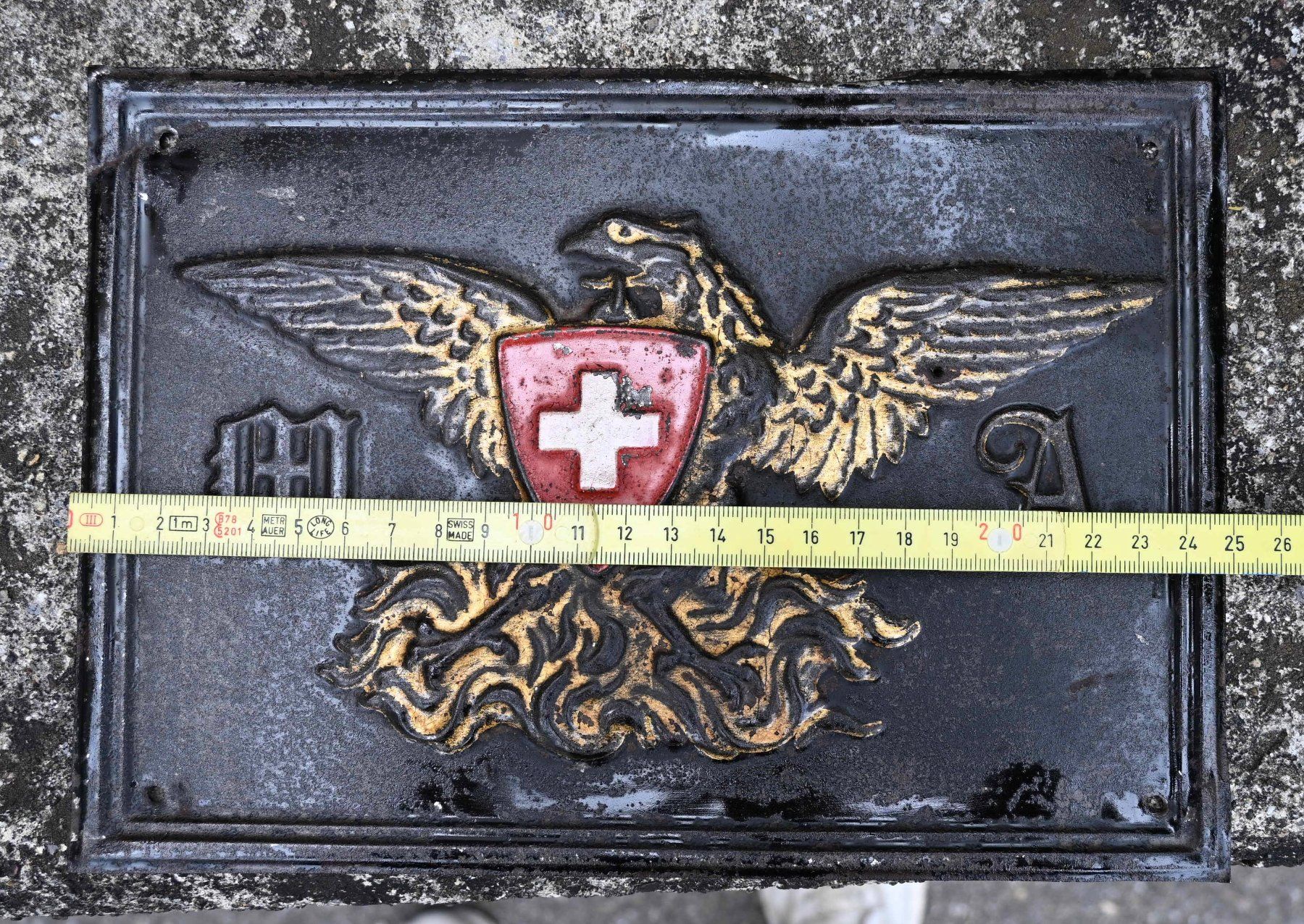Schilder: antik Blechschild der Schweizerischen Mobiliar Versicherung – Gebraucht aus Pfaffhausen von mono_rec 3