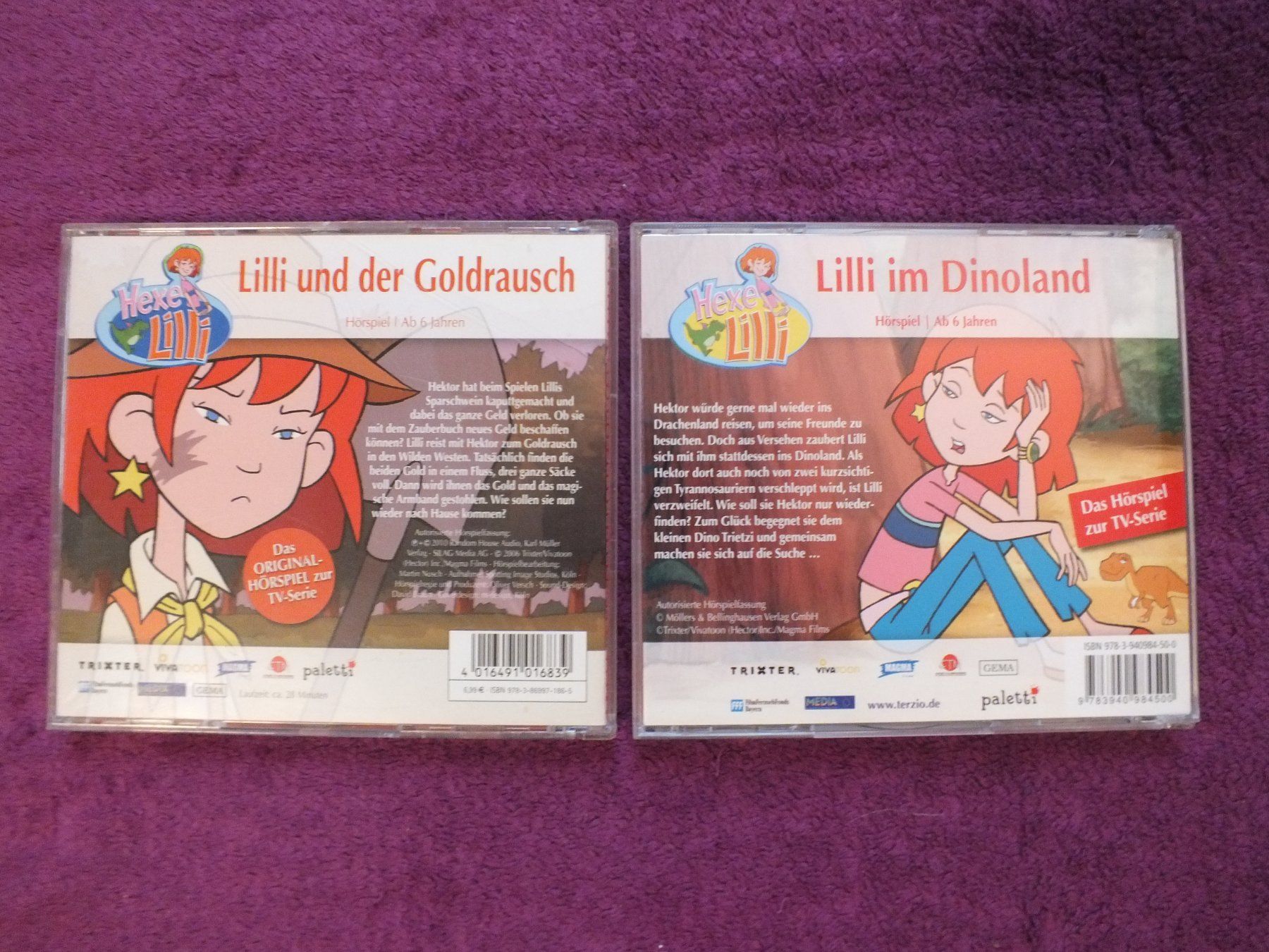 CDs: 6 - Hexe Lilli - Hörspiel - CD´s – Gebraucht aus Müllheim Dorf von Seeeule01 2
