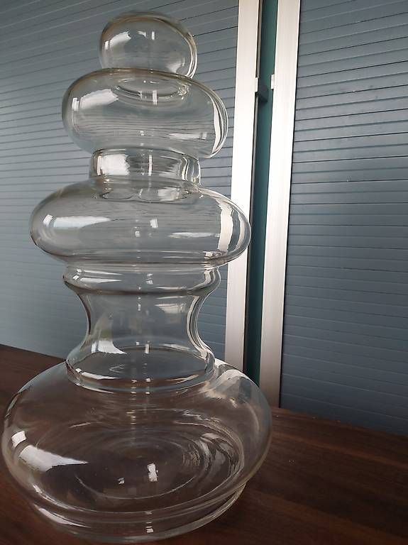 Bicchieri: Wunderschöner grosser Glasbehälter mit Deckel – Usato da Obfelden venduto da Foto_Bild_Kunst_Buch 3
