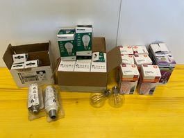 Post. div. LED und Energiespar Leuchtbirnen ab 1.-