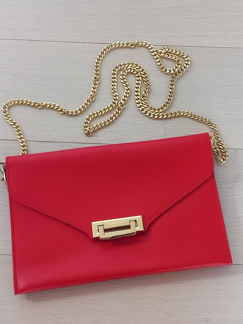 Taschen für Damen: Sac à mains en cuir rouge – Neu (gemäss Beschreibung) aus Troinex von awh_m65m 1