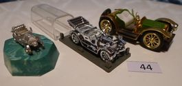 3 Oldtimer Modelle mit und ohne Hülle Sammlung
