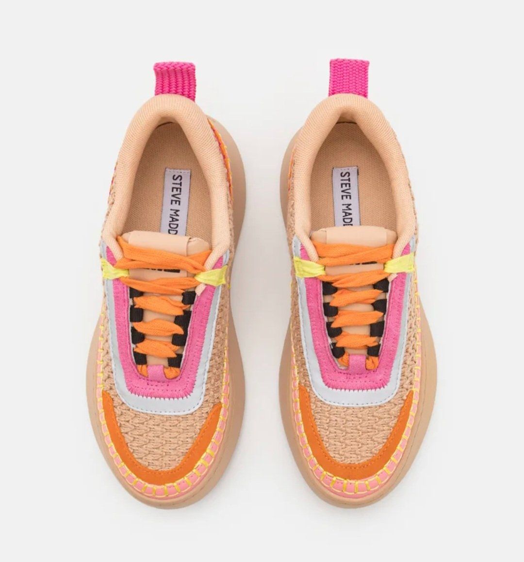 Steve Madden Damenschuhe: STEVE MADDEN DOUBLETAKE - Sneaker low - natural/orange - 41 – Neu (gemäss Beschreibung) aus Bern von babyboomnursery 1