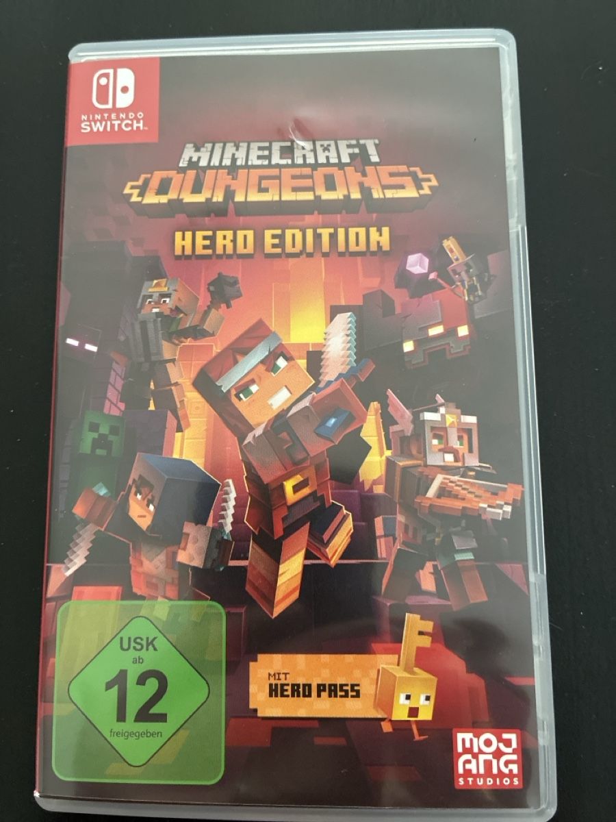 Giochi: Minecraft Dungeoons HEROEDITION – Usato da Zürich venduto da banane70